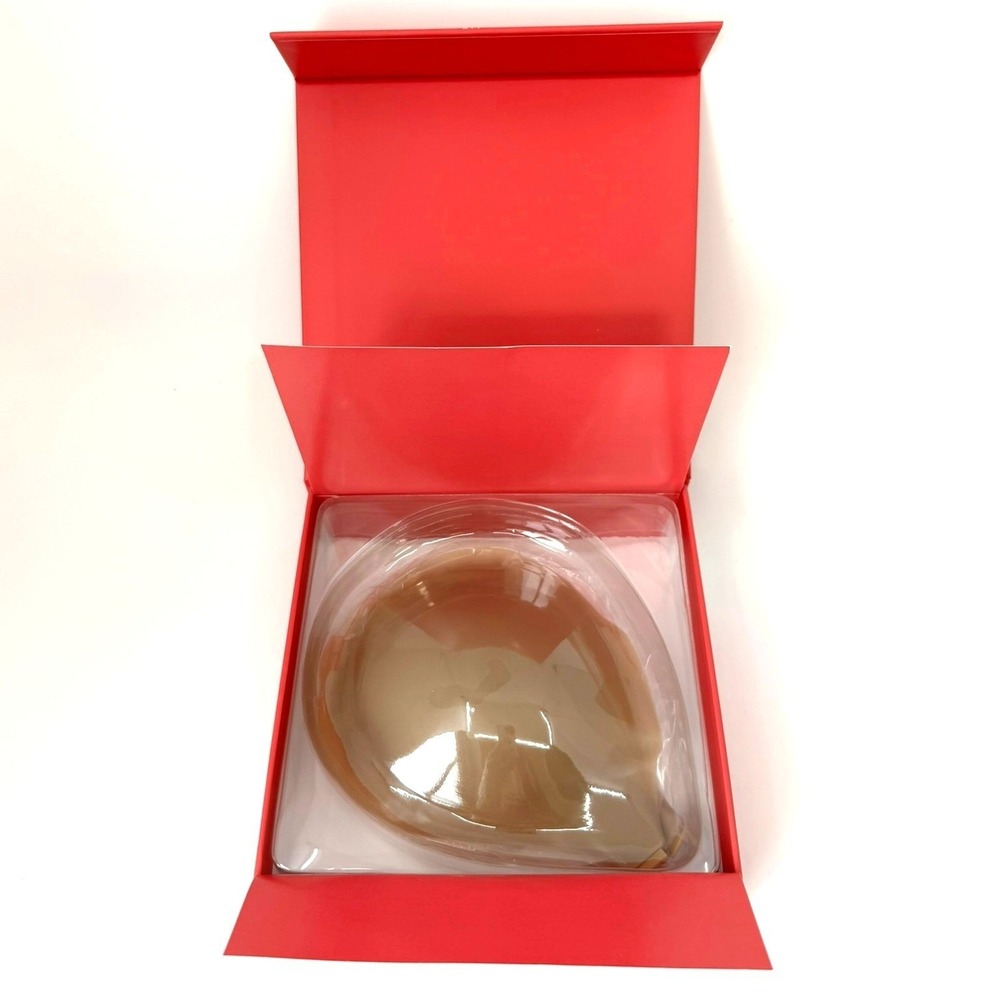 BOOMBA Invisibra Beige Size D Ultra-Thin‎ Silicone Adhesive Strapless Backless
